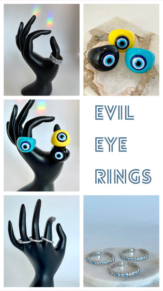 Colorful Evil Eye Ring